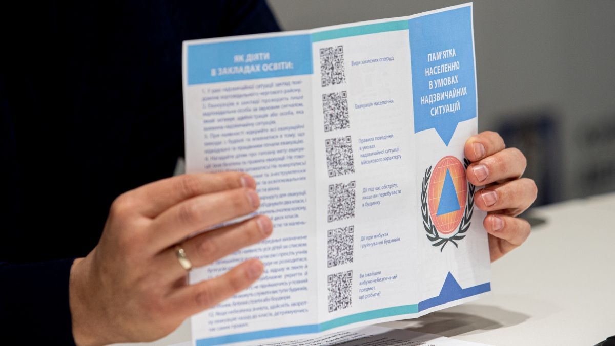 Жителям Киева будут рассылать памятки: как действовать в случае чрезвычайной ситуации и во время работы сигнала об атаке