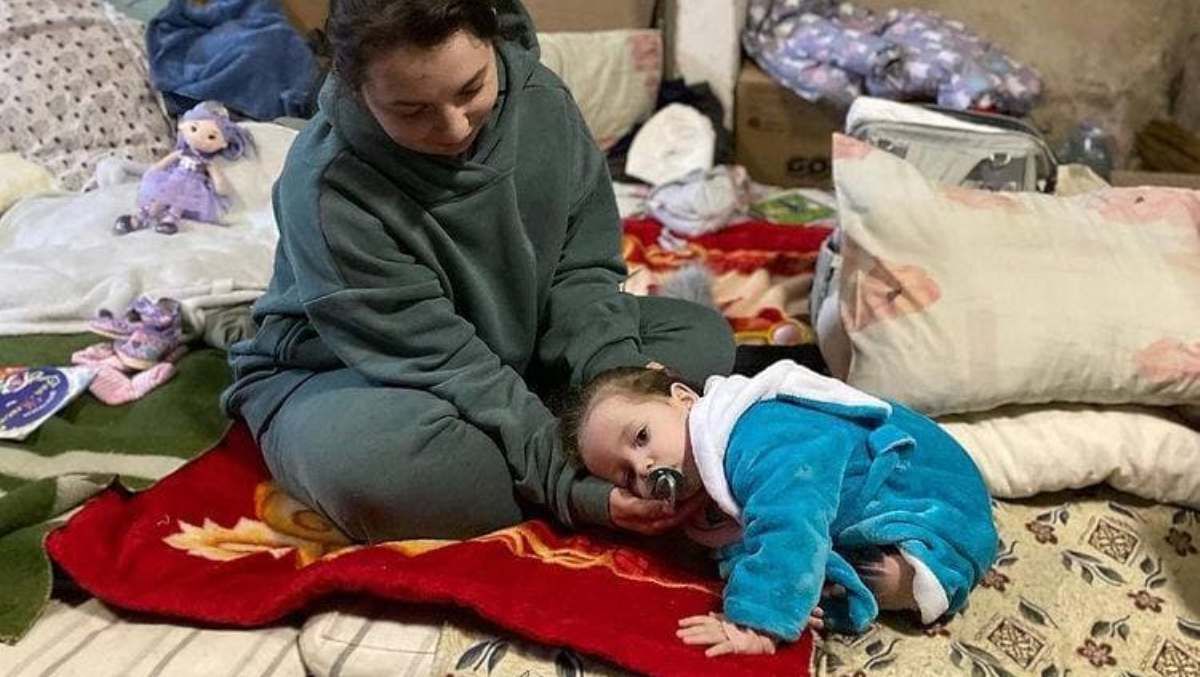 В Киеве над детской больницей Охматдет сбили вражескую ракету