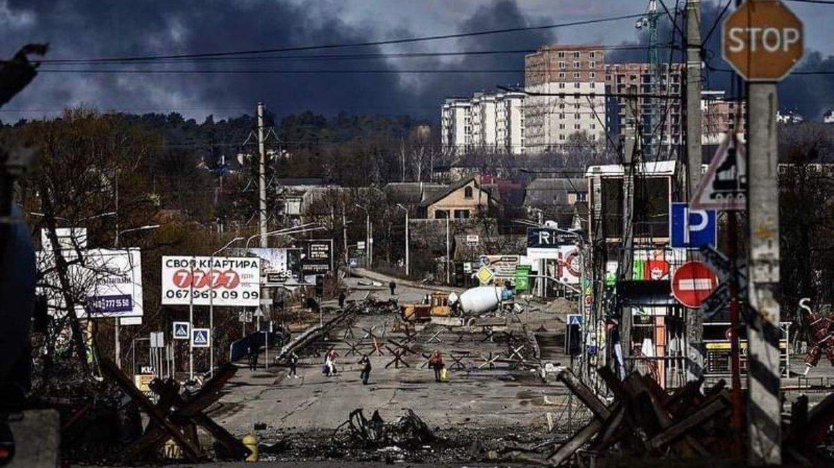 Как выглядит Ирпень за 22 дня войны: видео и фото улиц и домов после обстрелов