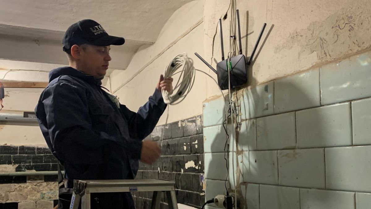 В Киеве интернет провели уже в 650 укрытий: как подать заявку на подключение