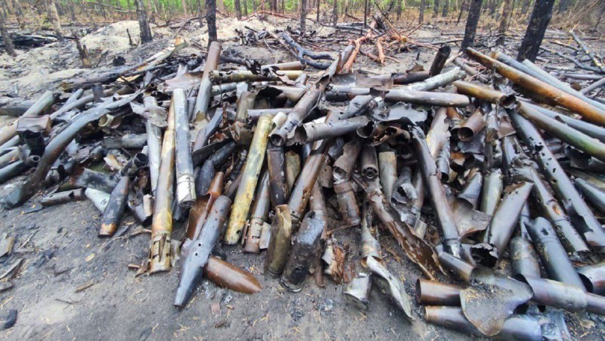 В Киевской области обезвредили более 10 тысяч снарядов