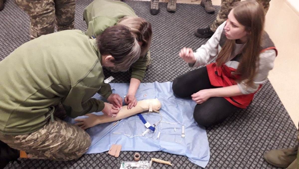 Где в Киеве научиться первой домедицинской помощи: курсы уже прошли почти 1000 человек