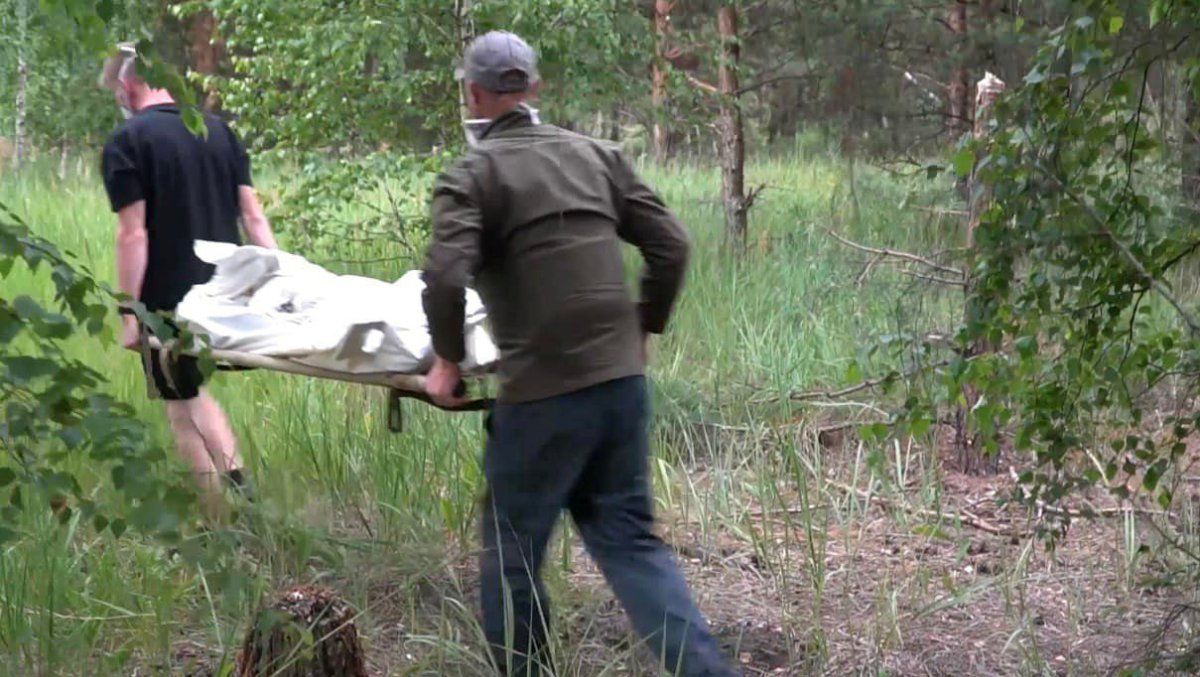 На Київщині на позиціях окупантів виявили тіло вбитого мирного жителя