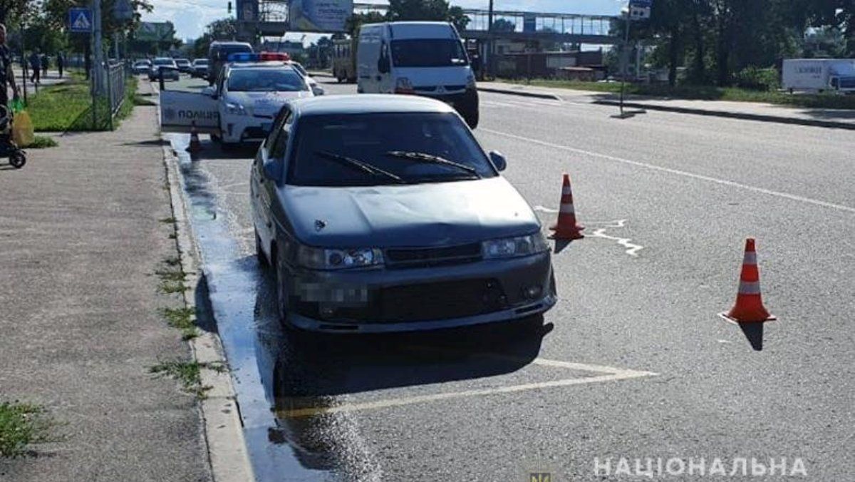 У Києві водій напідпитку збив дитину на пішохідному переході та намагався втекти з місця ДТП