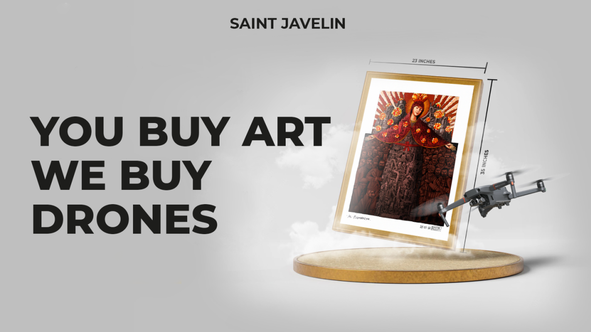 Saint Javelin підтримує UNITED24 та фандрейзить на дрони для України
