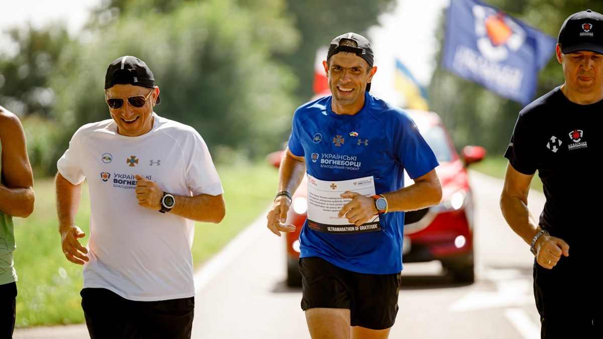«Ультрамарафон вдячності»: український рятувальник пробіг 850 кілометрів з Києва до Варшави за 14 днів