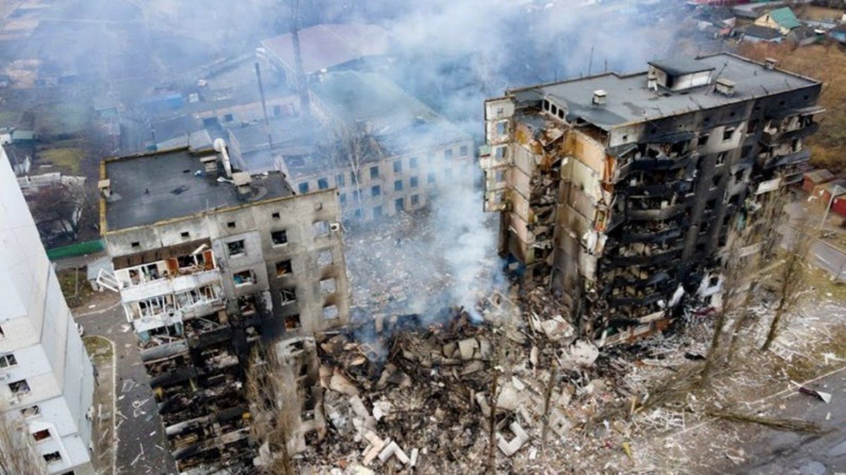Збитки, завдані інфраструктурі Бородянки, оцінили у $148.4 мільйонів