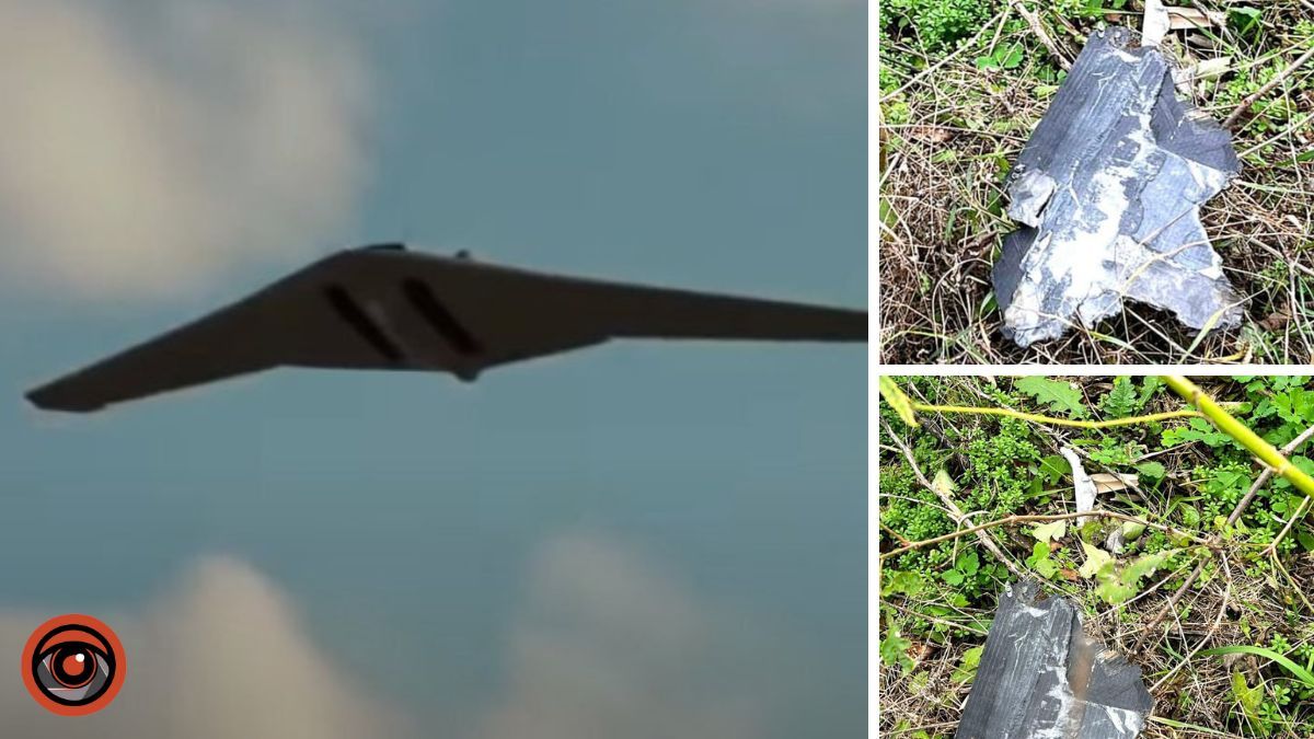 На Київщині знайшли уламки збитого дрона-шахеда