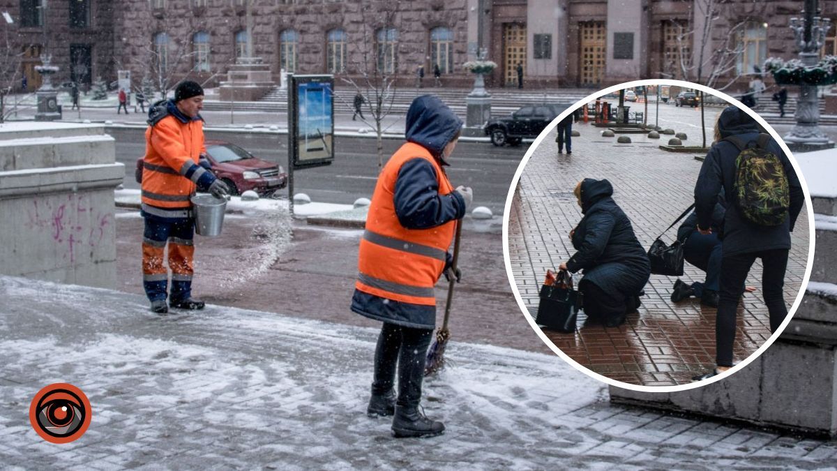 первый снег