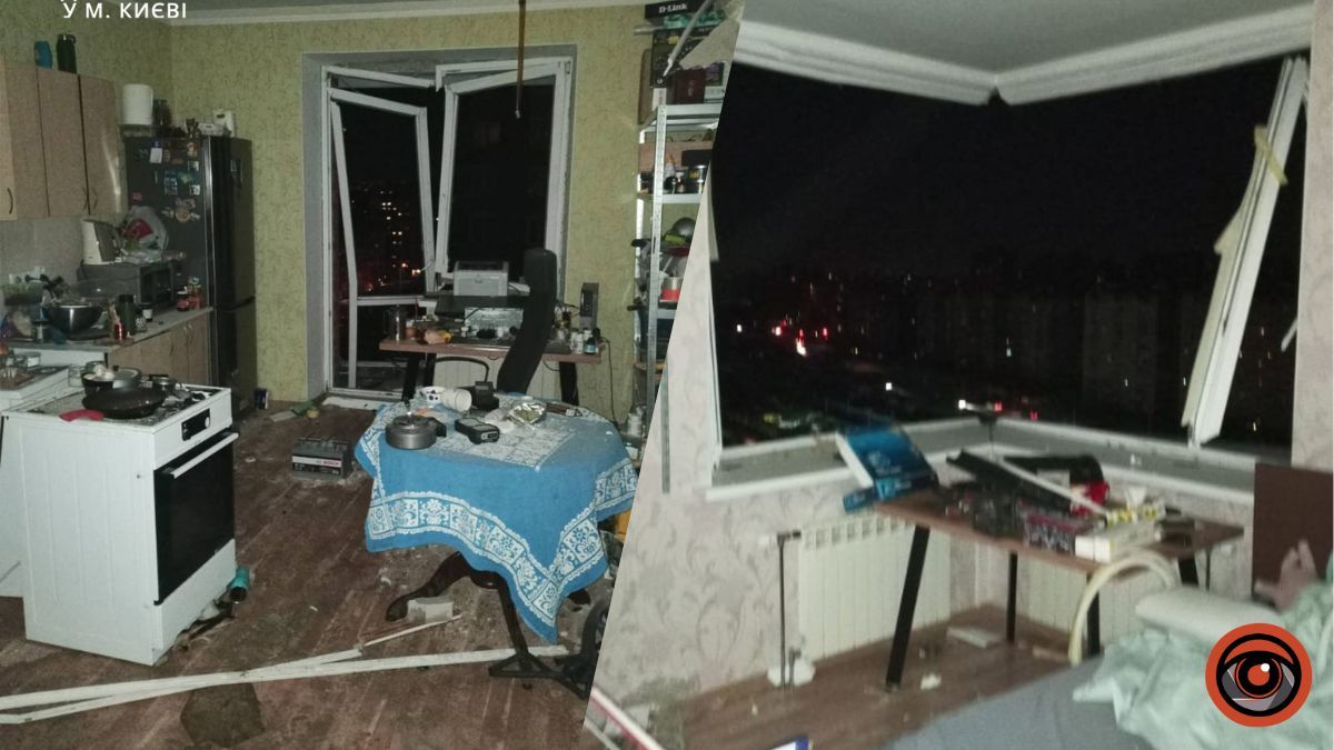 У Києві в багатоповерхівці вибухнули газові балони: постраждав чоловік, вилетіли вінка, пошкоджені припарковані авто