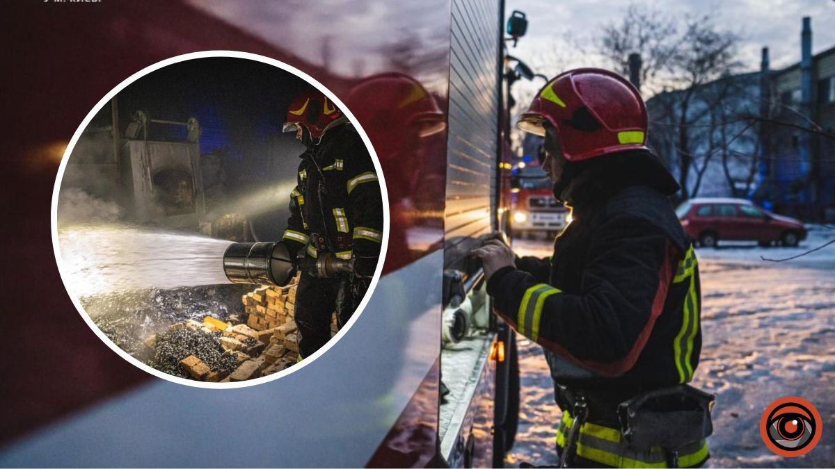 У Києві спалахнула пожежа на заводі