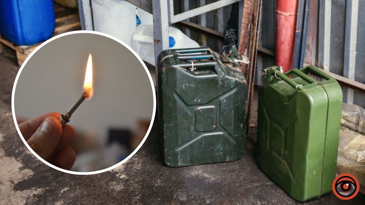 На Київщині чоловік облив бензином та підпалив співмешканку