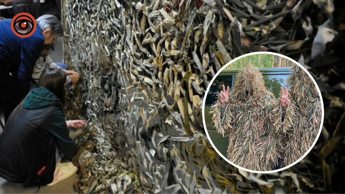 Де у Києві долучились до плетіння маскувальних сіток і костюмів: адреси та контакти