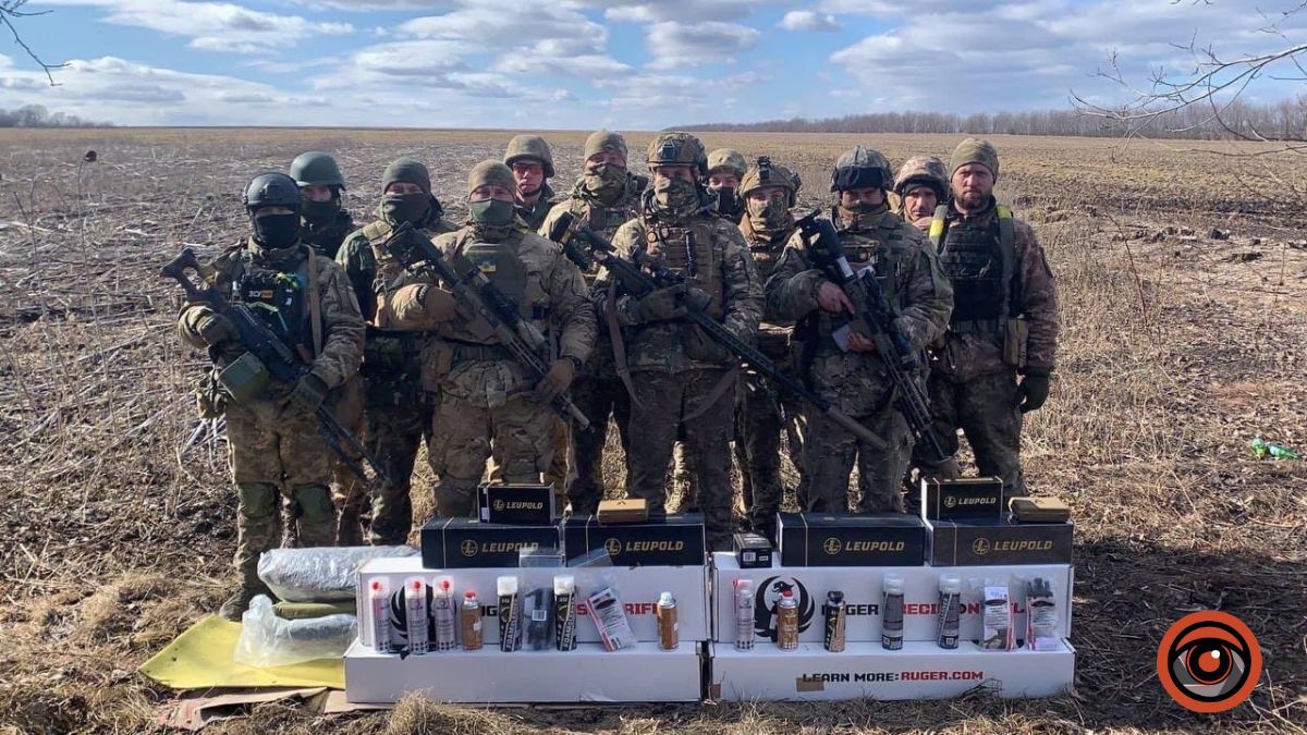 Снайперські гвинтівки для українських військових