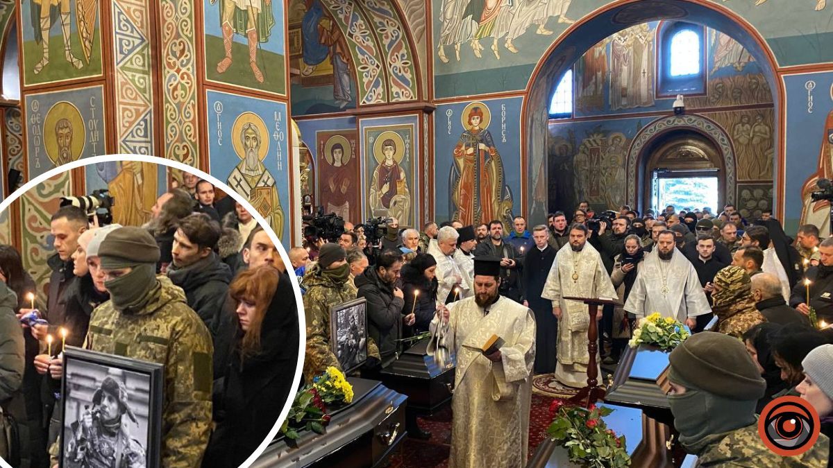 У Києві прощаються з українськими військовими, які загинули під час бойового завдання у Брянській області