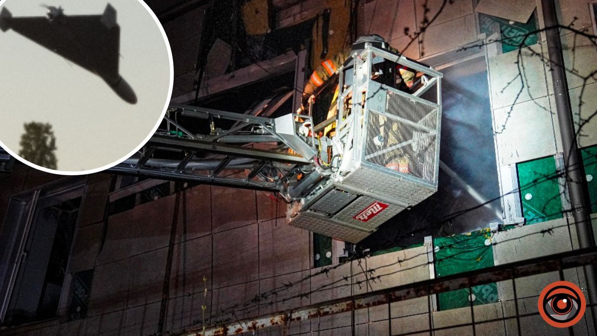 Атака дронів на Київ 28 березня: фото з місця пожежі у Святошинському районі