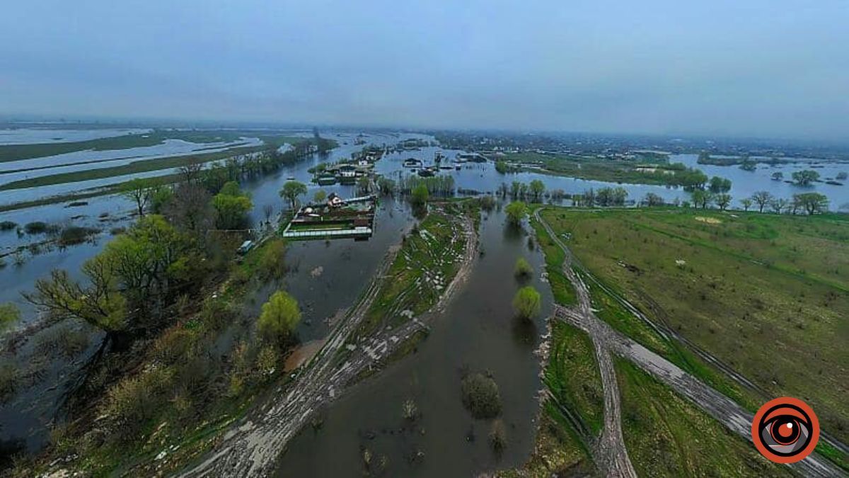Наслідки водопілля: як зараз виглядає затоплене село на Київщині