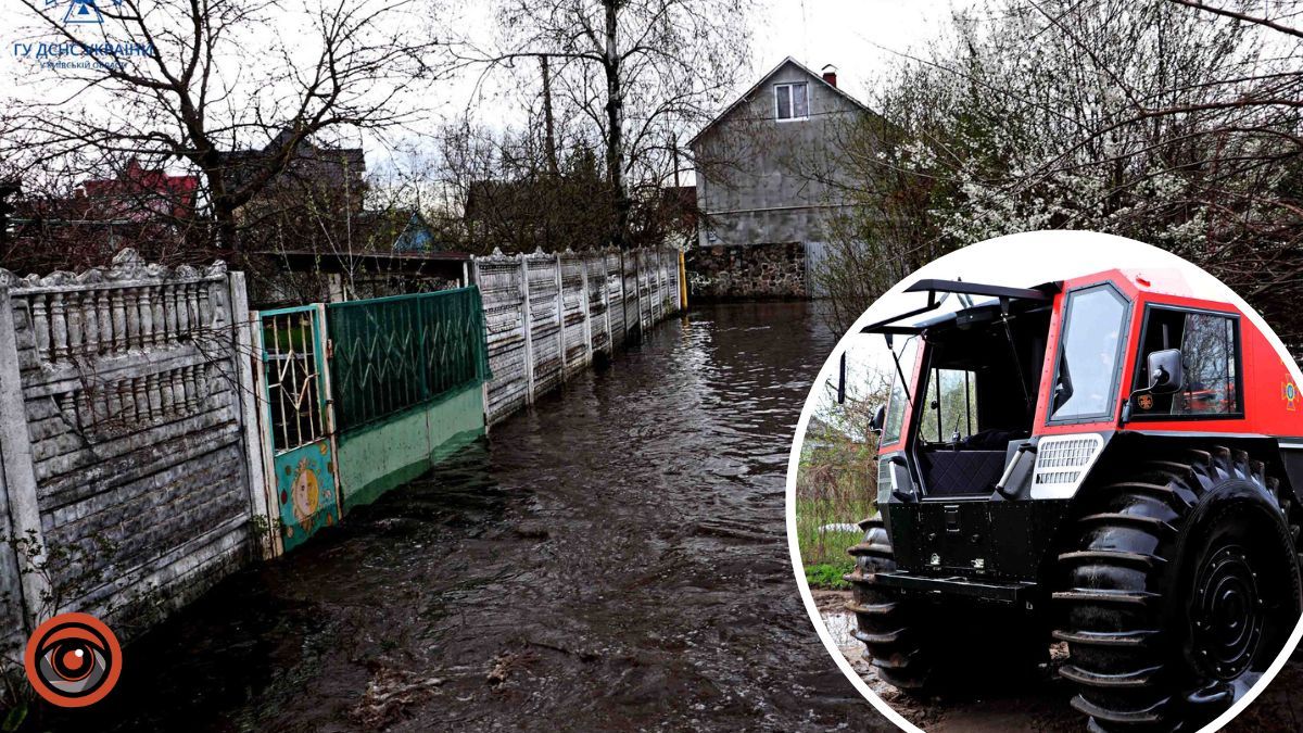 Повінь на Київщині: у Броварському та Вишгородському районах ситуація залишається складною
