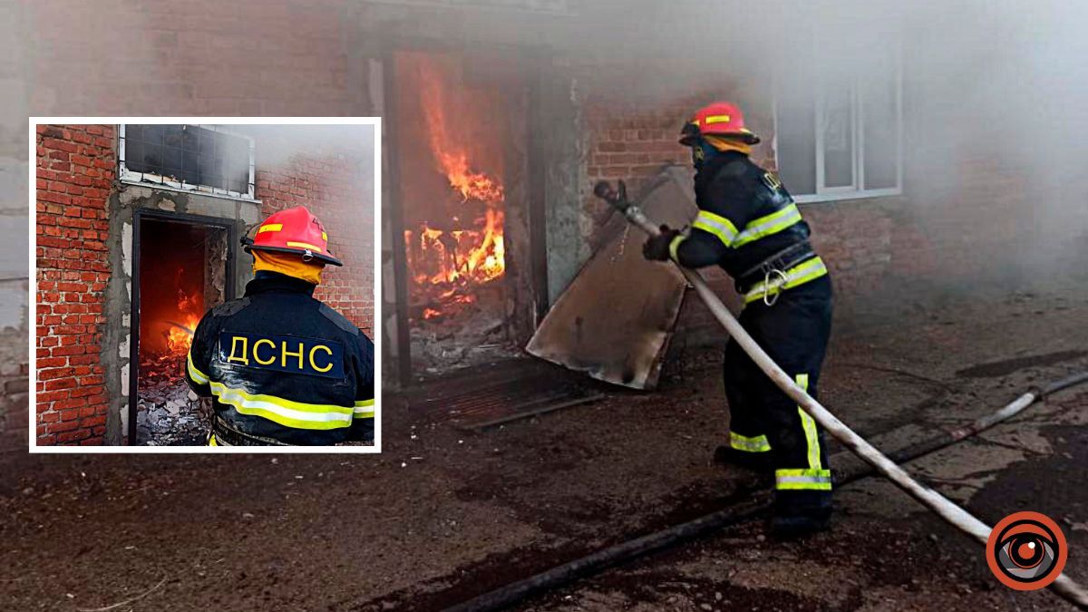 Масштабна пожежа на промисловості: на Київщині горіли цехи по виготовленню пелетів