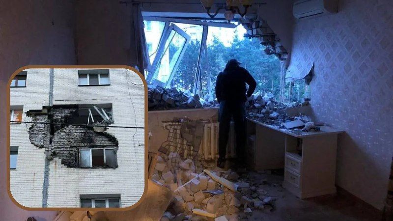 На Київщині уламки російської ракети впали на багатоповерхівку: постраждала дитина