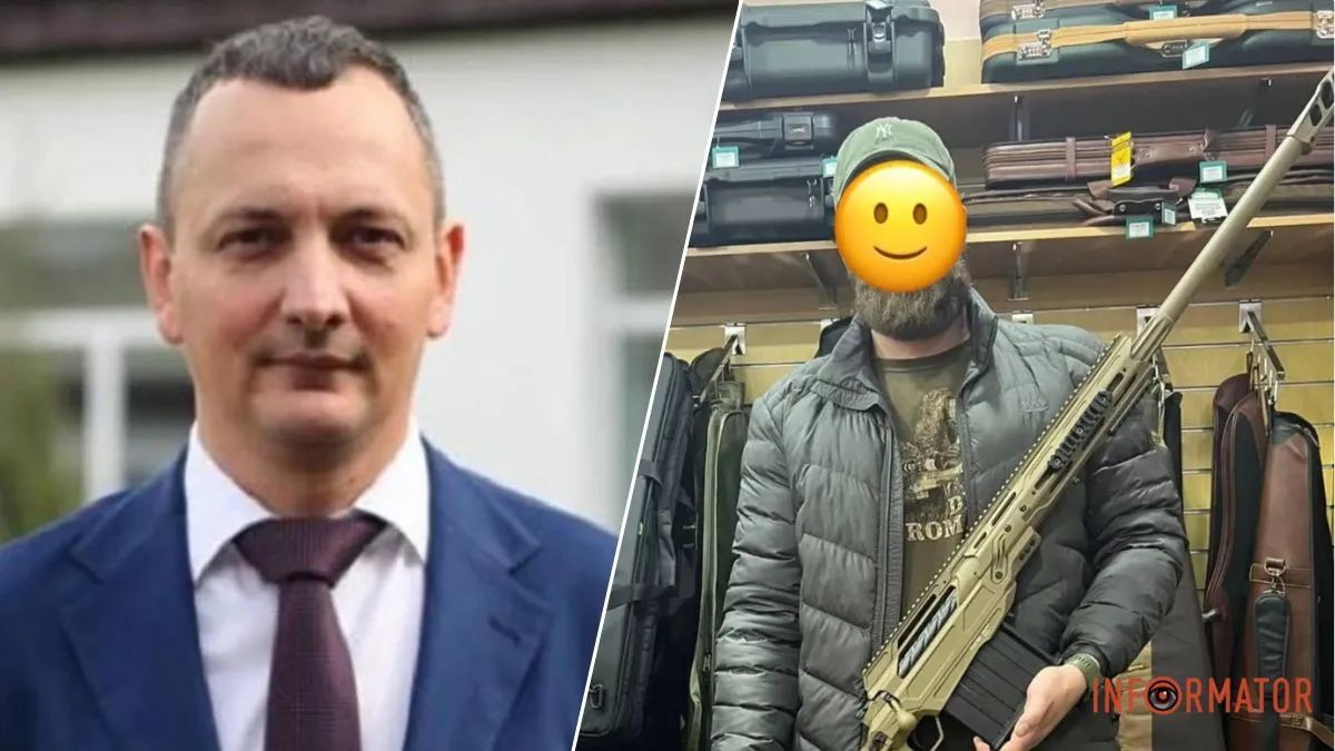 Юрій Голик передав снайперам нову ґвинтівку