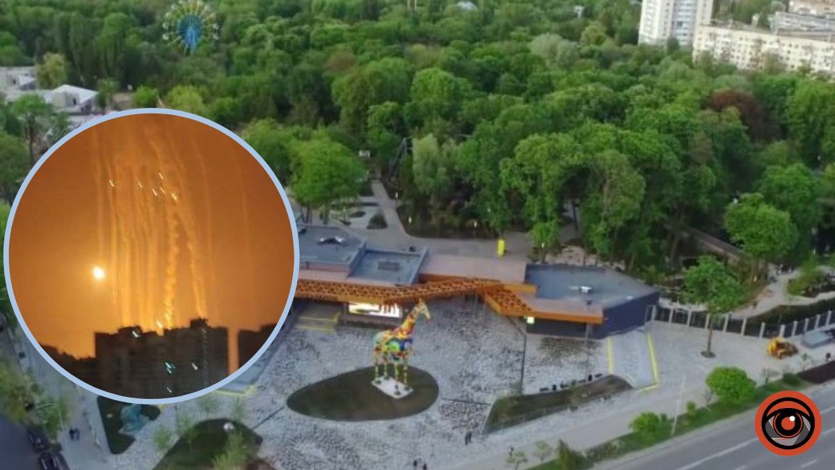 Ракетний удар по Києву вночі 16 травня: у зоопарку та ще в кількох районах є падіння уламків