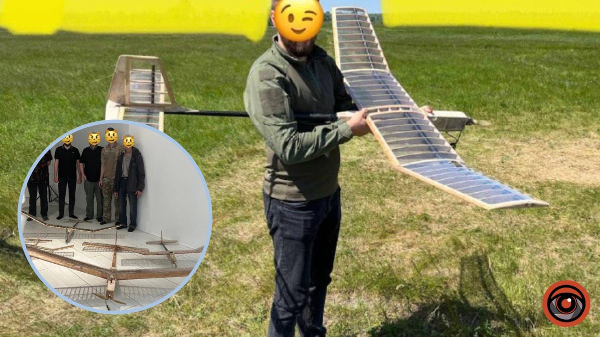 Юрій Голик показав новий надлегкий БПЛА-розвідник української розробки