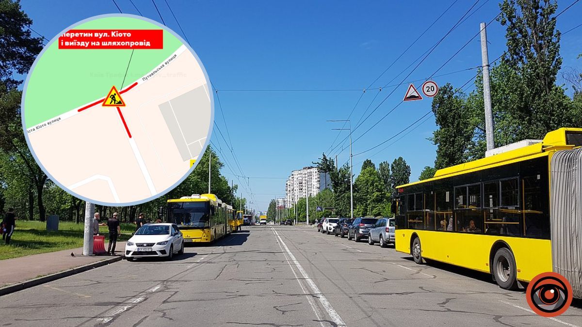 У Києві на вихідних обмежать рух в Деснянському районі: де і коли
