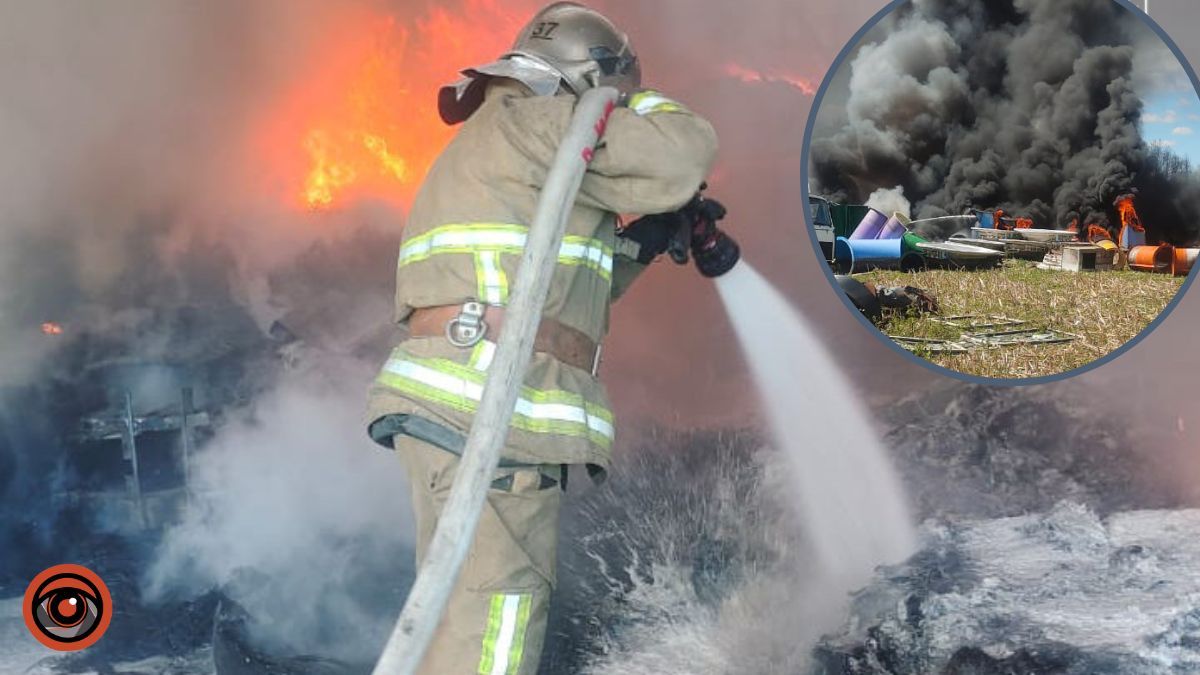 Чорний стовп диму над Вишгородщиною: що горіло у Київській області