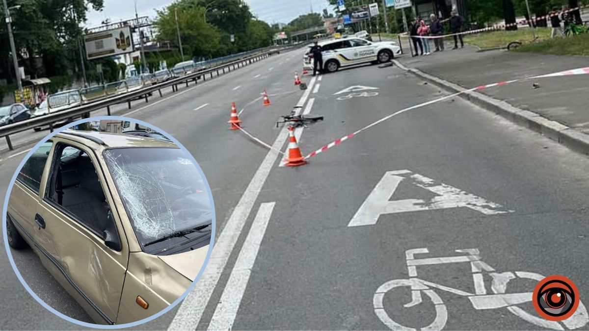 У Києві Daewoo Nexia збив дитину на велосипеді