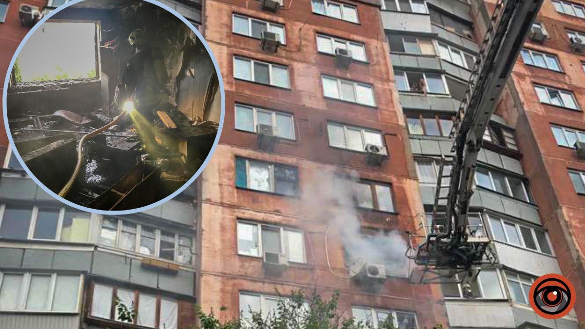 У Києві на Виноградарі горіла багатоповерхівка