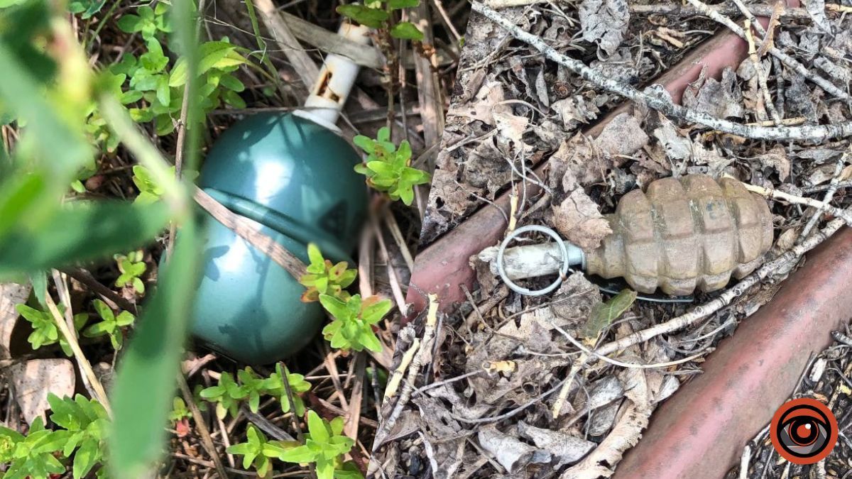 У Києві в парках та жилмасивах знаходять гранати