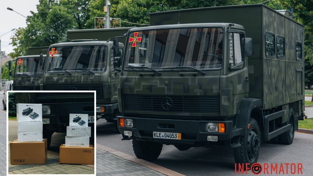 Три штабні автівки та 20 “пташок” передала компанія “АТБ-маркет” бійцям 93 ОМБр “Холодний Яр”
