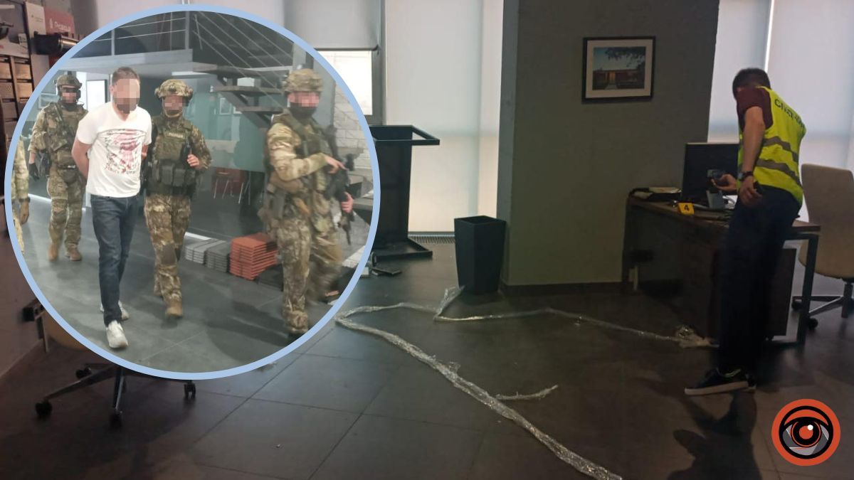 У Києві чоловік вистрелив в охоронця офісу: правоохоронці провели спецоперацію