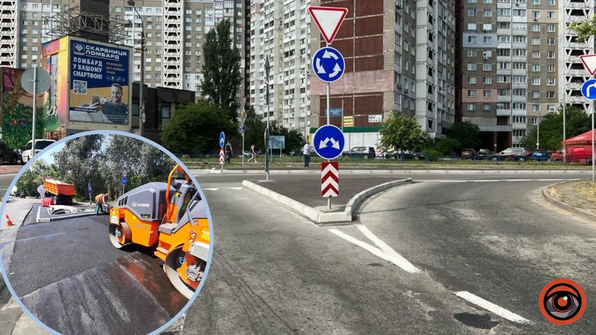 У Києві вже облаштували 15 нових кільцевих розв’язок: де змінились правила руху