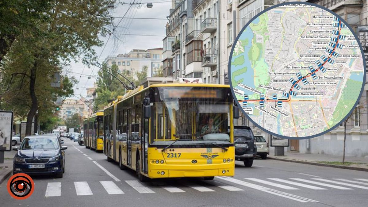 У Києві на місяць закрили рух тролейтусів: де і коли