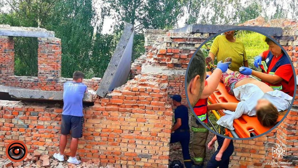 На Київщині дітину притисло плитою на недобудові