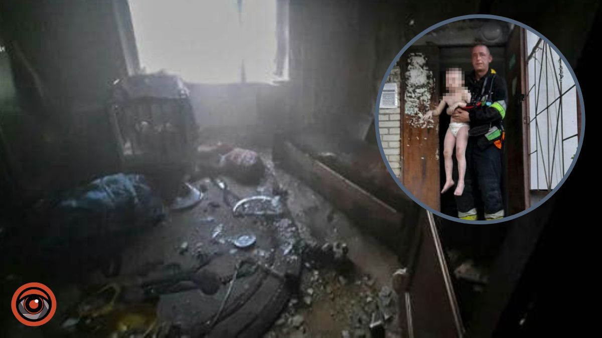 На Київщині з палаючої квартири врятували мати з 5-річним хлопчиком