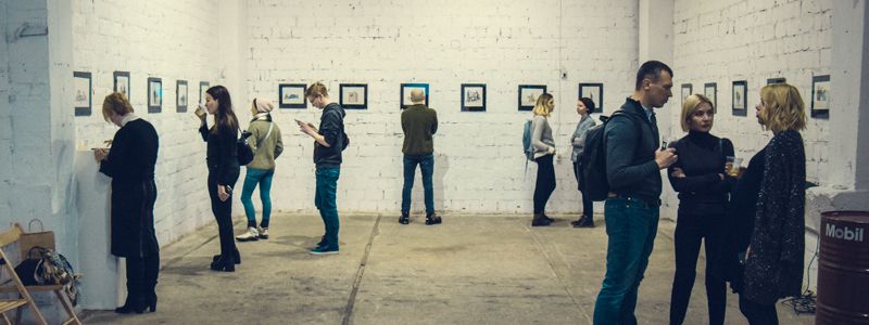 В Киеве на выставке Чичкана показали, где нельзя курить и кого запрещено поить алкоголем