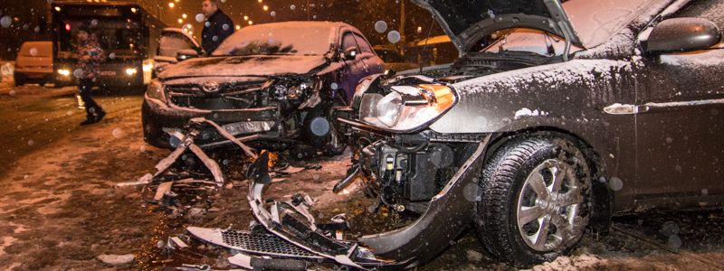 ДТП на Полярной: столкнулись Toyota и Hyundai