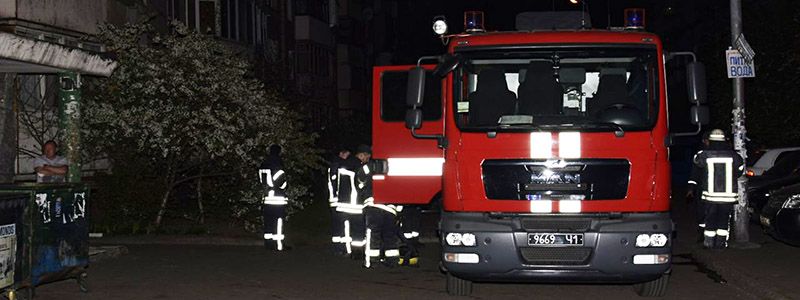 В Киеве в 9-этажке горела электрощитовая