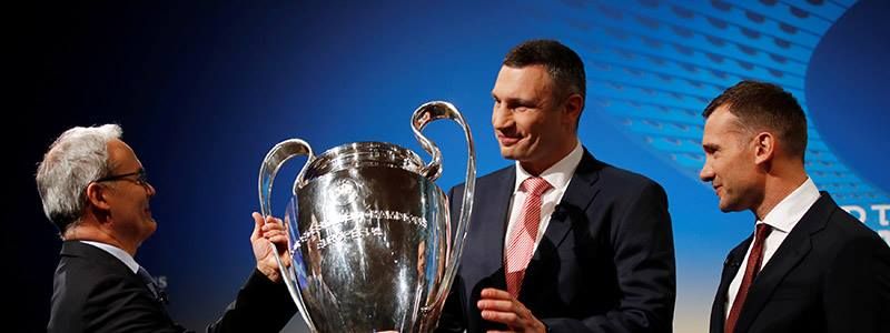 Кличко в роли вратаря: мэр приглашает в Киев болельщиков Лиги Чемпионов
