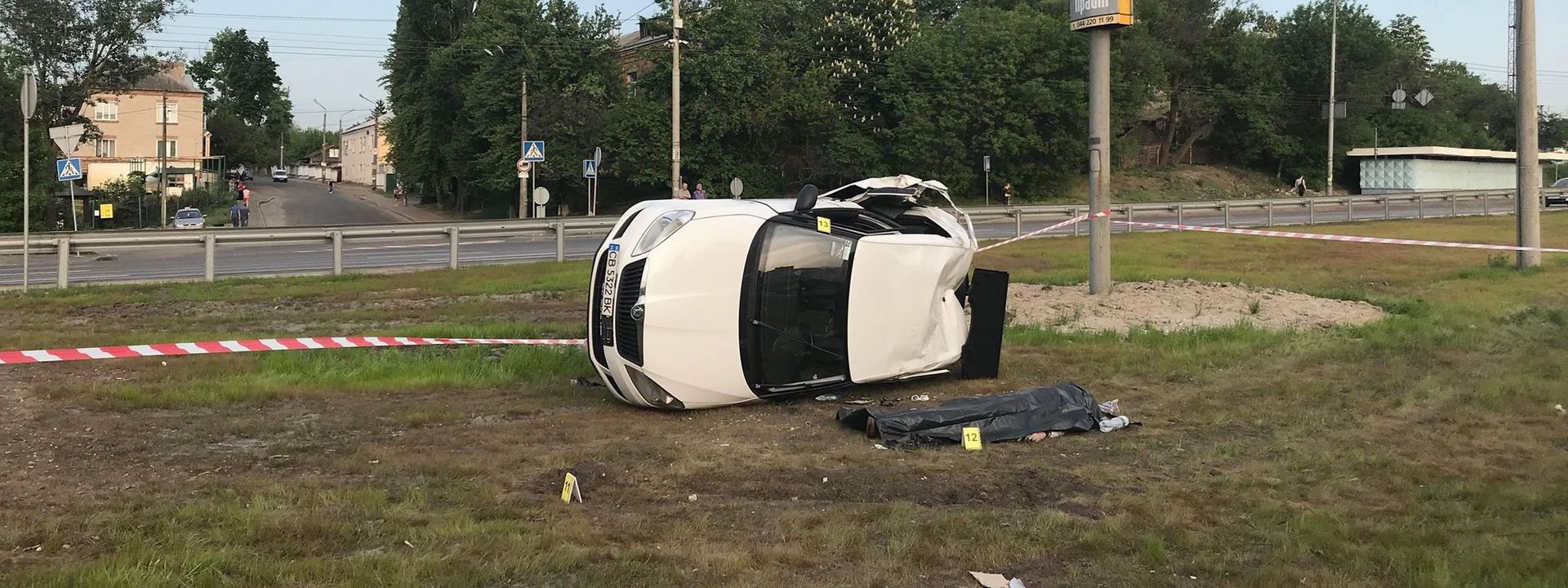 В Киеве на Окружной дороге таксист Uber стал виновником смертельного ДТП