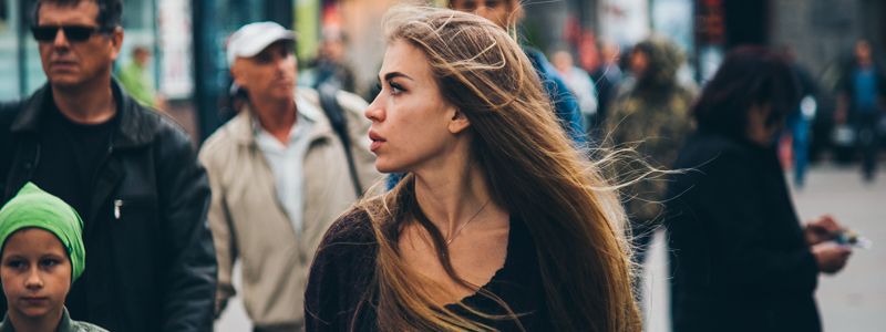 Столица в лицах: какое настроение у жителей Киева в пасмурный вторник