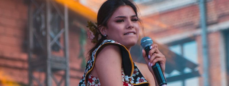 В Киеве на карнавале Santa Muerte выступила зажигательная Мишель Андраде