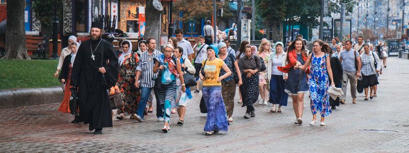 Крестный ход Московского патриархата в Киеве: что сейчас происходит в столице