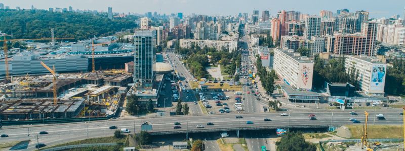 Было — стало: как менялась Лыбедская площадь в течение 50 лет