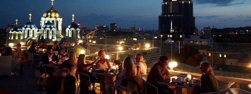 ТОП заведений Киева, где можно поужинать с видом на закат