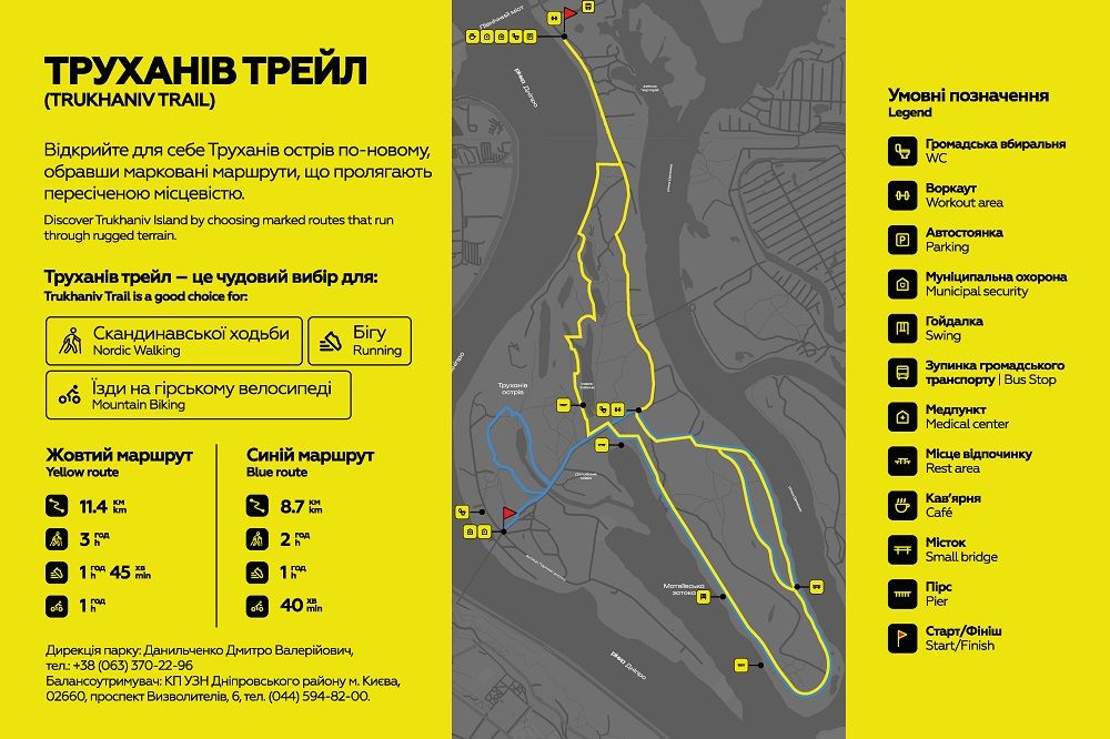 Киевсовет презентовал спортивный маршрут