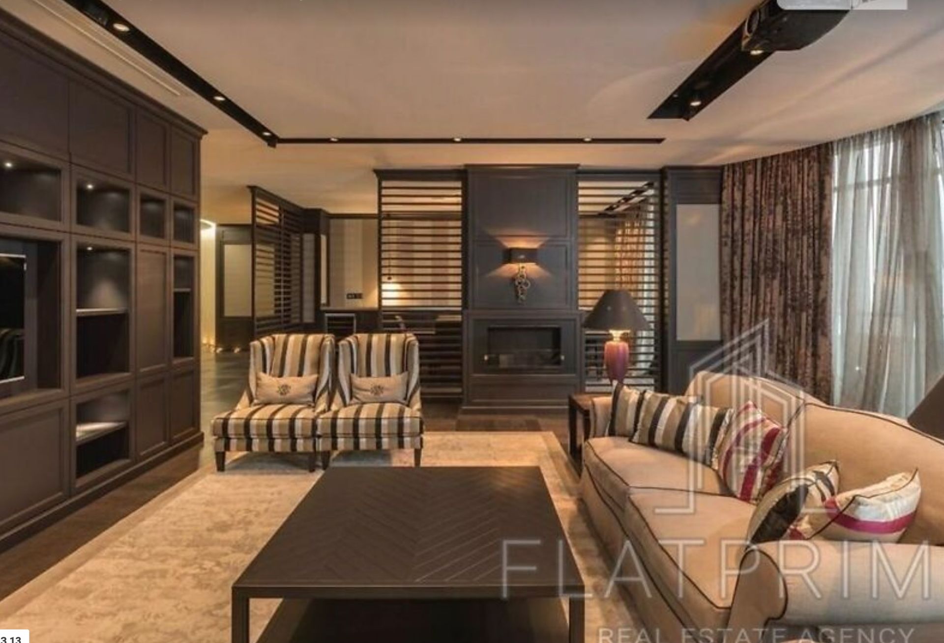 Найдорожчу квартиру в Києві оформлено в кофейно-шоколадних кольорах